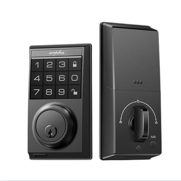 Load image into Gallery viewer, Arpha D100 Electronic Keypad Deadbolt Lock Auto-Lock Anti-Peeking Password
