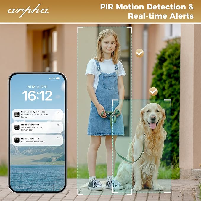 Load image into Gallery viewer, Arpha AL501 Smart Door Lock with 2K Video Camera Wi-Fi Two-Way Audio Motion Detection
