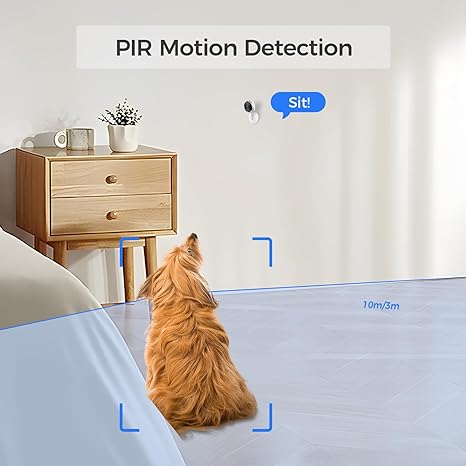 Load image into Gallery viewer, Arpha P160 Security Camera 2K WiFi (2 Pack) 2K Security Indoor Camera with App, Home Camera Sound Detection PIR Motion Detection, Night Vision 130° 2-Way Talk，Easy to Install
