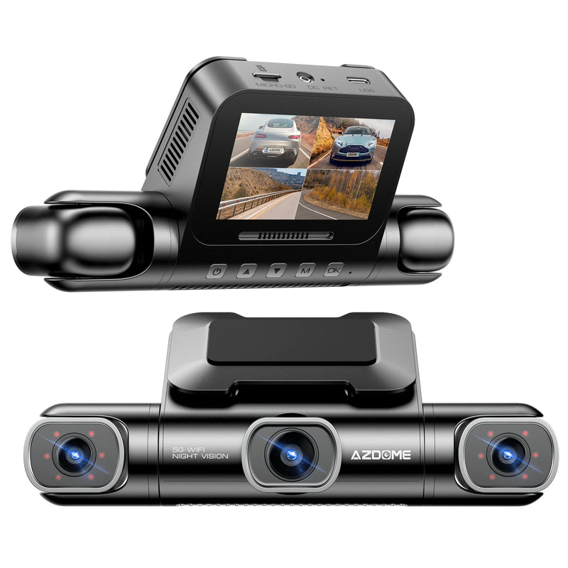 Load image into Gallery viewer, AZDOME M660 4CH Dash Cam 2K with Smart Voice Control 128GB eMMC 24H Parking Mode
