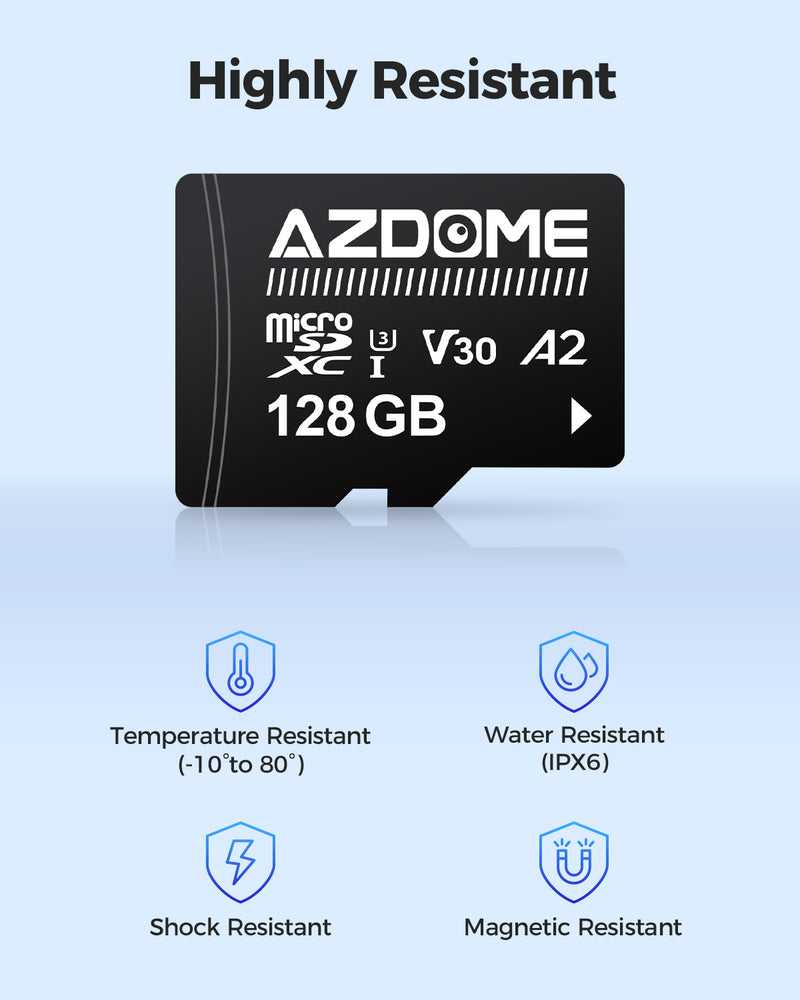 Load image into Gallery viewer, AZDOME 128GB Micro SD Card Memory Card for AZDOME  Dash Cam
