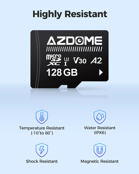 AZDOME 128GB Micro SD Card Memory Card for AZDOME  Dash Cam