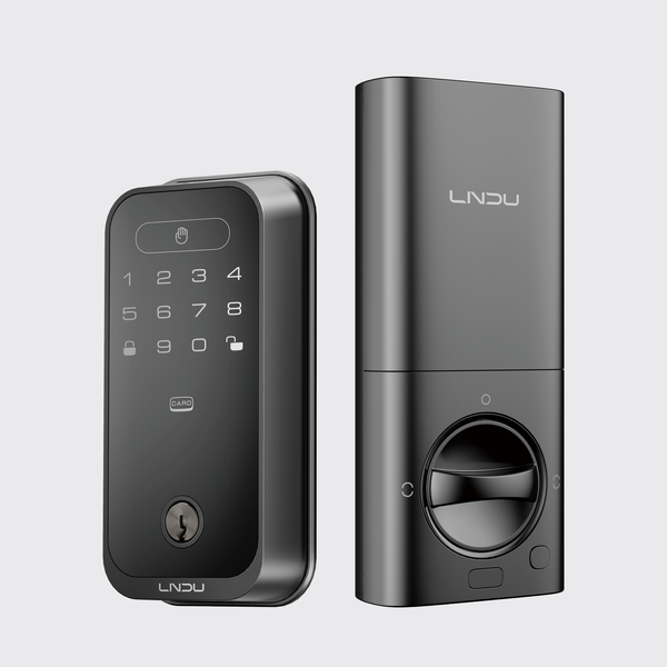 LNDU HK01P Wi-Fi Smart Front Door Lock, Works with Apple Home & Siri