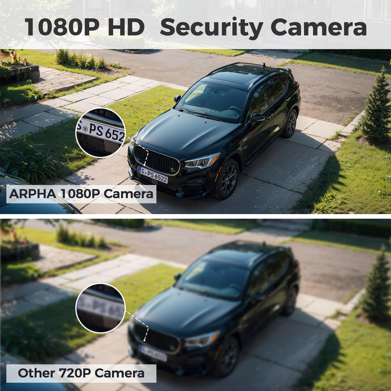 Load image into Gallery viewer, Arpha K03-2P Security Camera Wireless Outdoor with HomeBase 1080P Battery Powered
